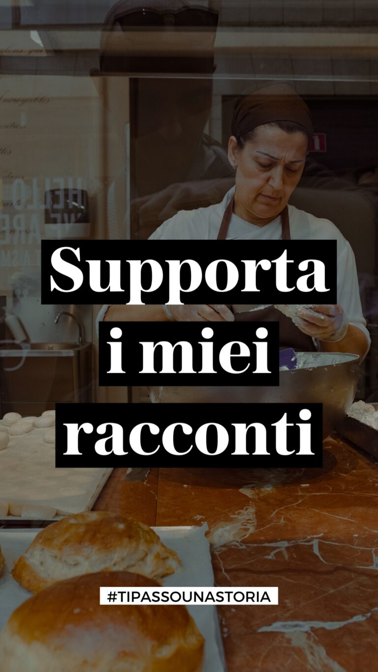 Supporta i miei racconti